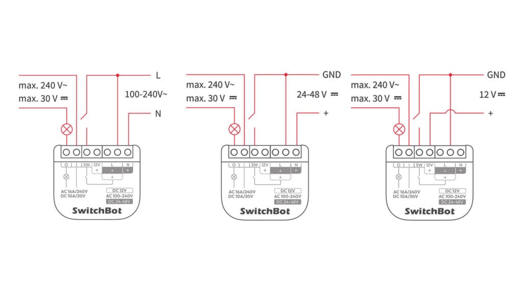 SwitchBot Relay Switch 1 Wiring Diagram SmartHomeScene