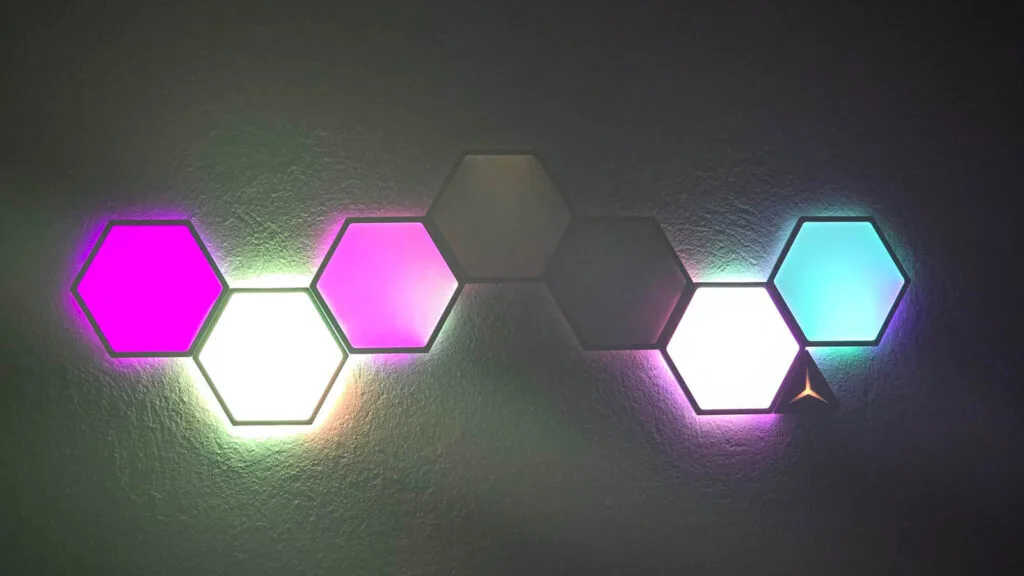 Linkind EP6 Smart Hexagon Panels Review by SmartHomeScene: Theme 1