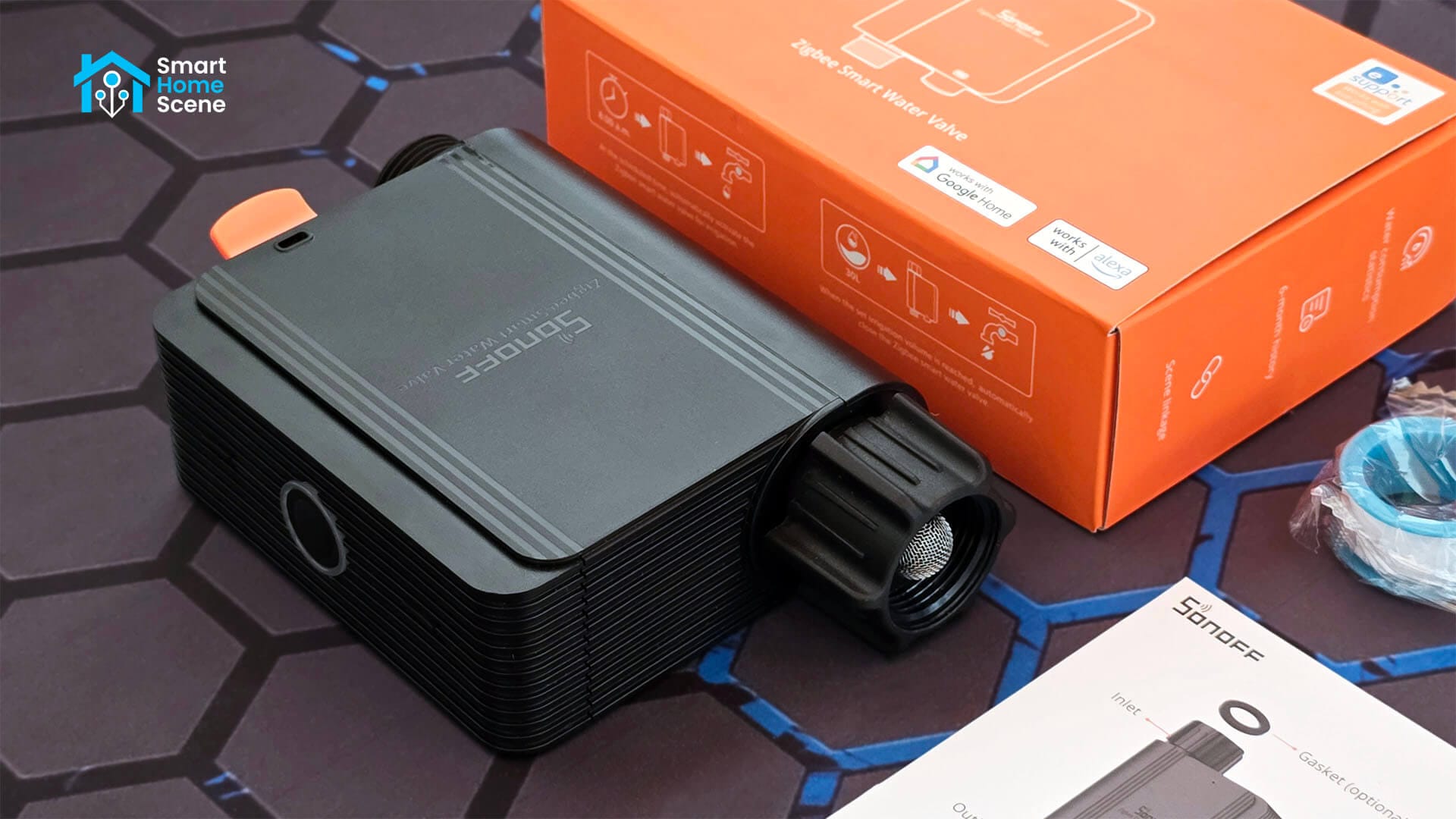 Sonoff SWV Zigbee Smart Water Valve Review by SmartHomeScene: Hero Image