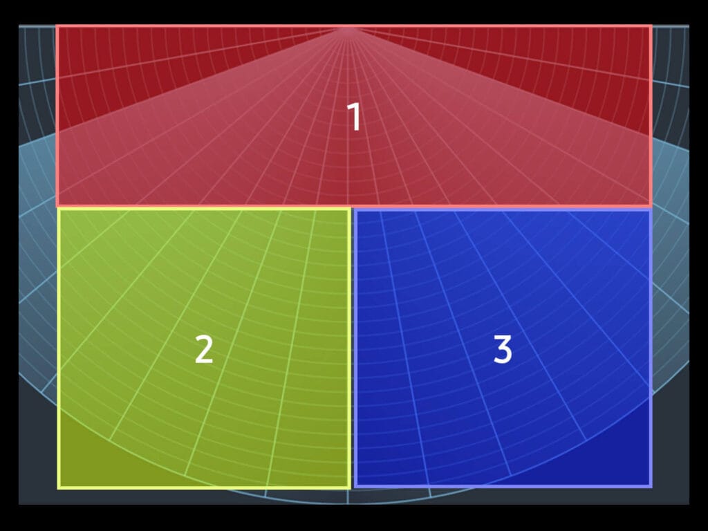 Apollo R PRO-1 Presence Multisensor Review by SmartHomeScene: Detection Zones in APP