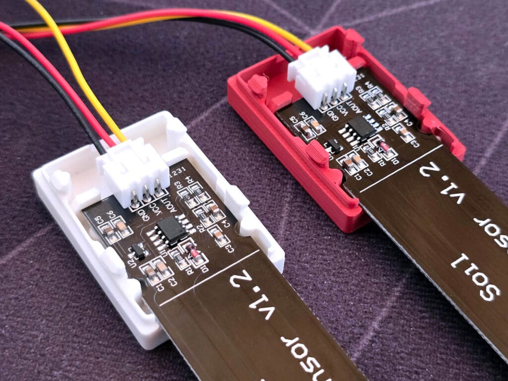 DIY Capacitive Soil Moisture Sensor 1.2 with ESPHome: 3D Printed Cases