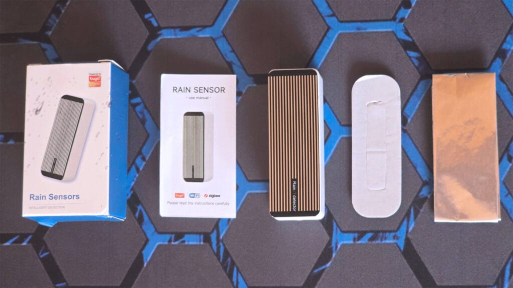 Tuya Non-Waterproof Rain Sensor Review SmartHomeScene: Package Contents