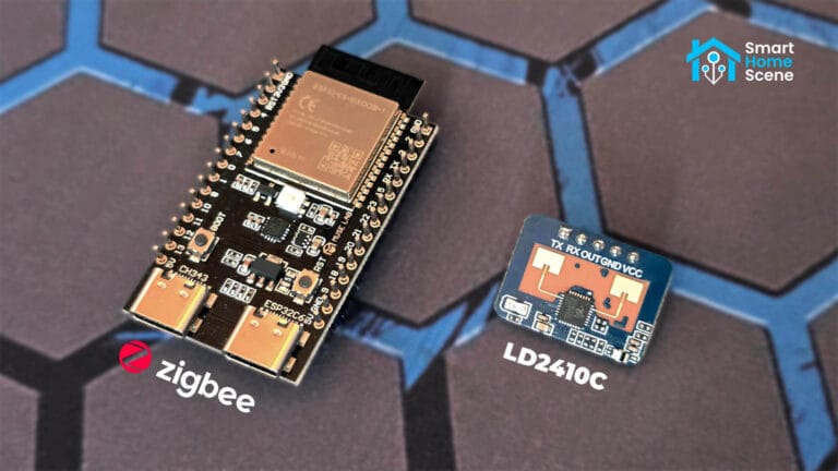 DIY Zigbee Presence Sensor with ESP32C6 and LD2410 by SmartHomeScene: Hero Image