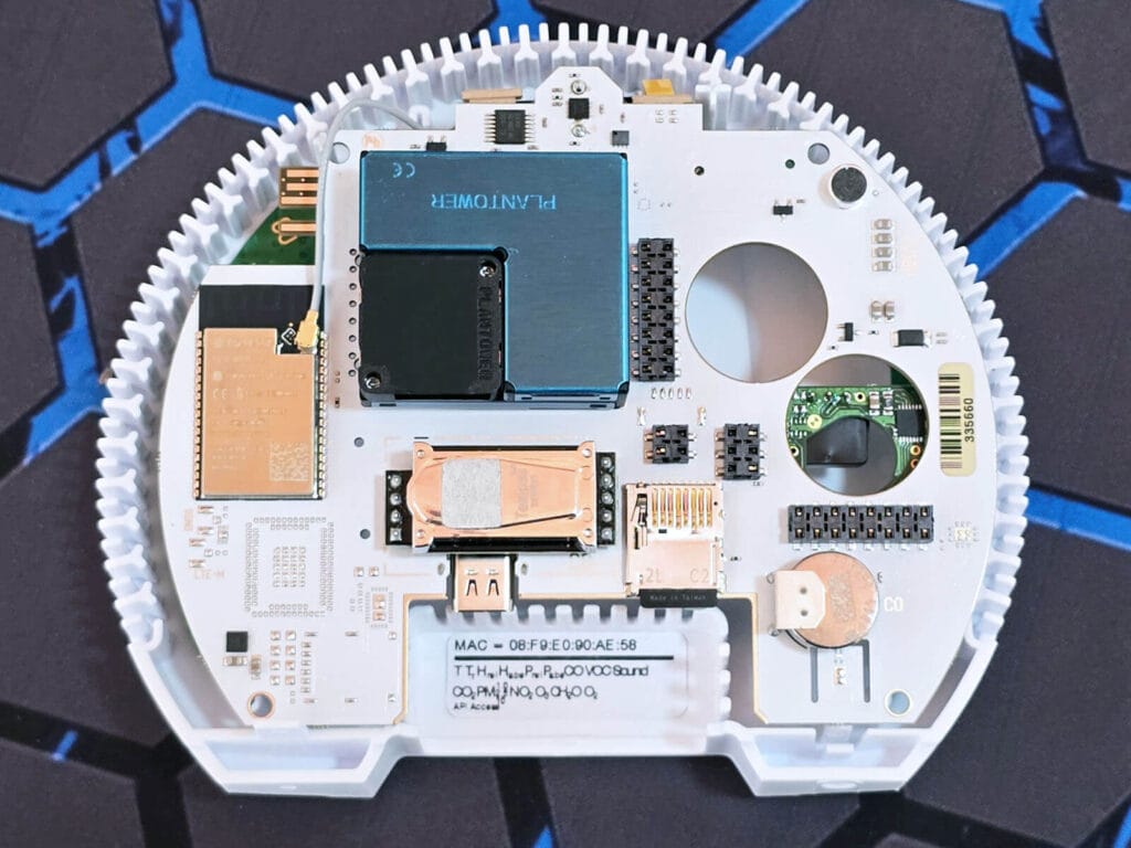 airQ Science Device Sensors