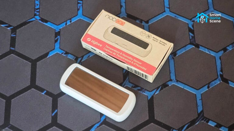 NodOn Solar Temperature and Humidity Sensor SmartHomeScene Review Hero Image