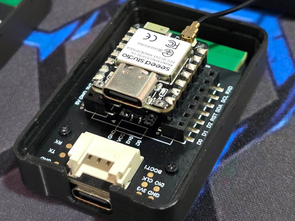 Seeed Studio 60GHz mmWave Sensors MR60BHA2 & MR60FDA2 Review by SmartHomeScene: ESP32C6 Mini board