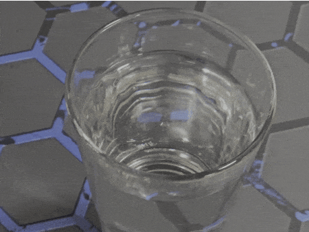 Tuya Rain Sensor SJ100 Review SmartHomeScene Submerged in Glass of Water