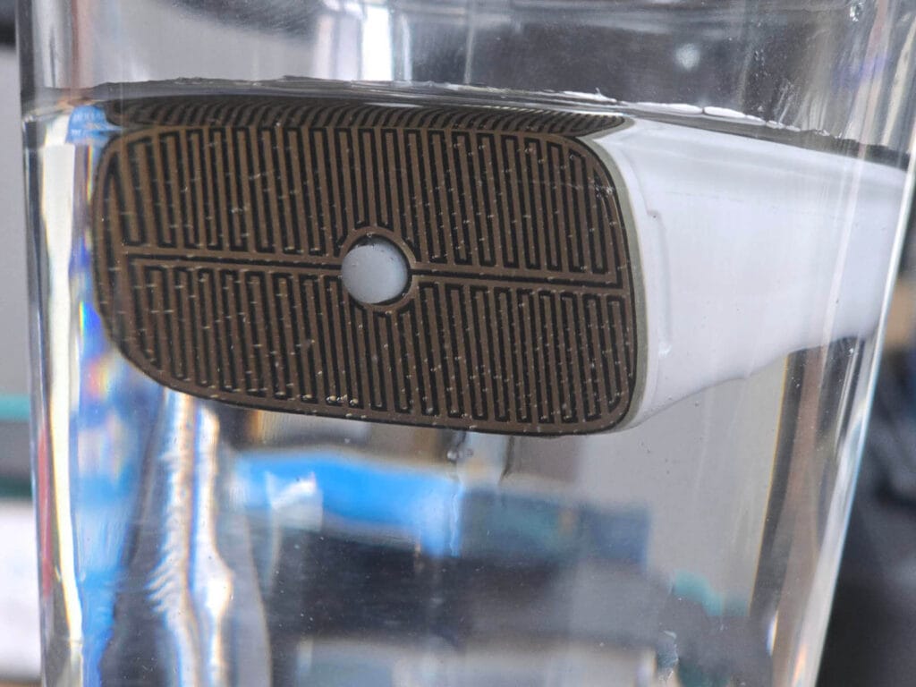 Tuya Rain Sensor SJ100 Review SmartHomeScene Submerged in Glass of Water