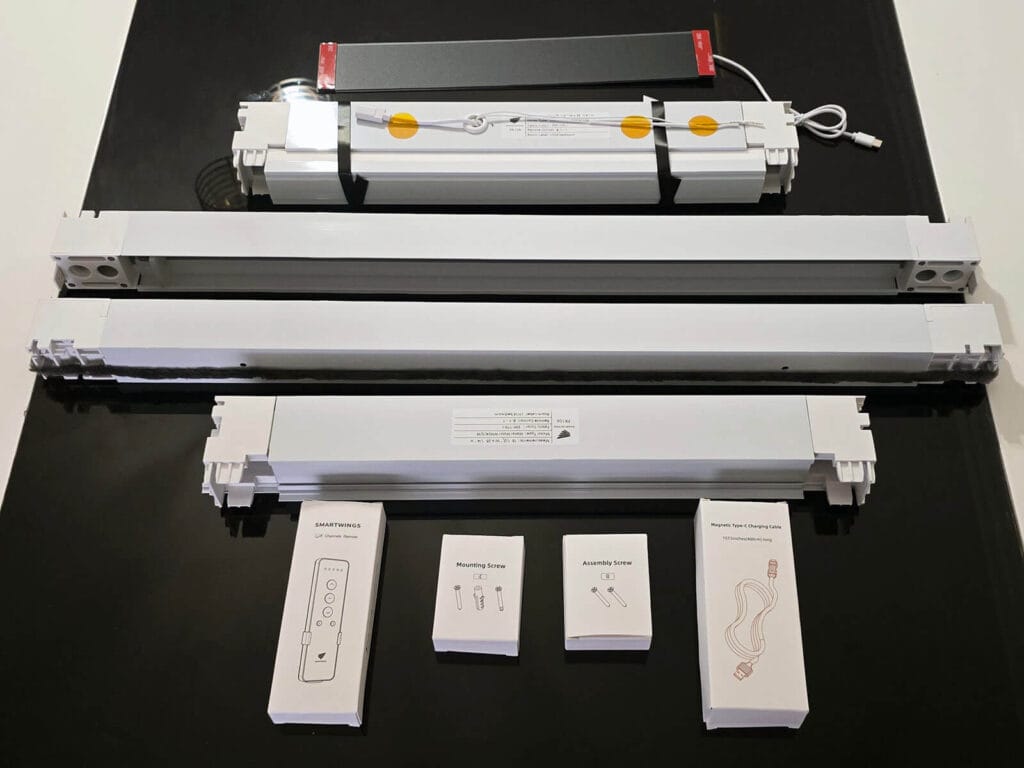 SmartWings Skylight Shades Matter over Thread Review SHS: Package Contents