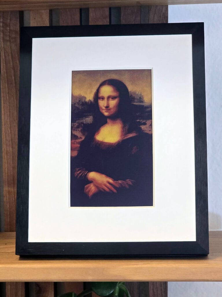 SwitchBot AI Art Frame Review by SHS: Mona Lisa