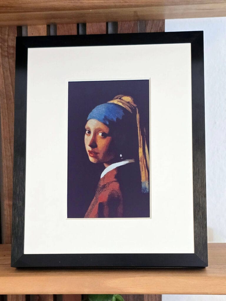 SwitchBot AI Art Frame Review by SHS: Girl with Pear Earring