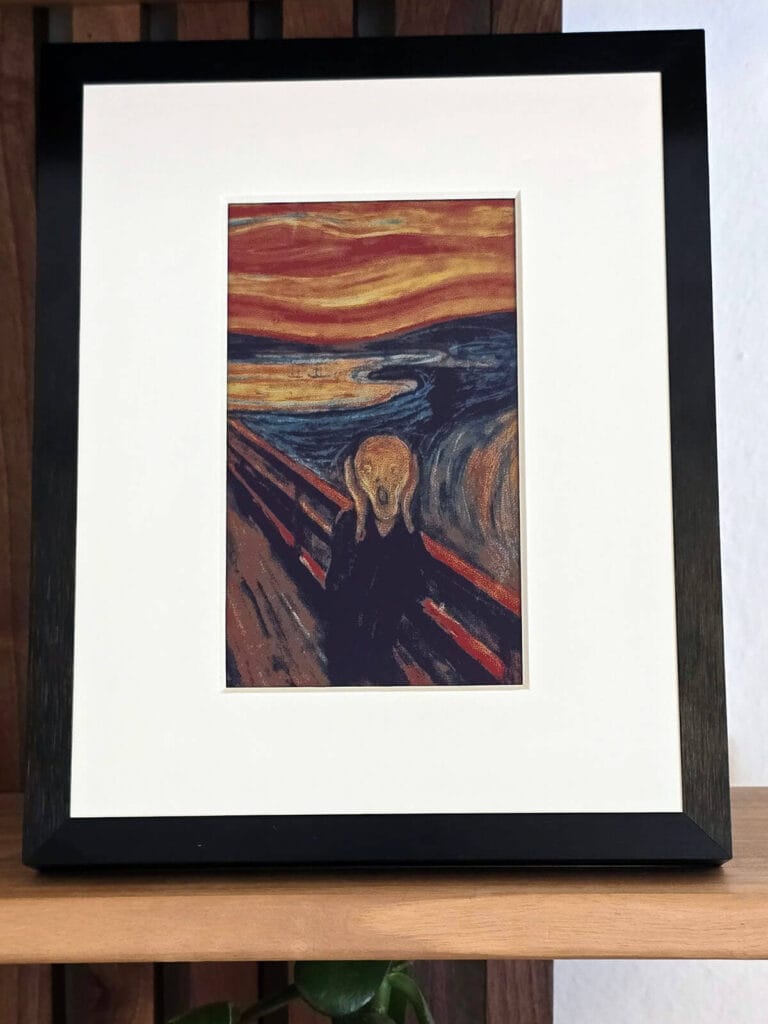 SwitchBot AI Art Frame Review by SHS: The Scream