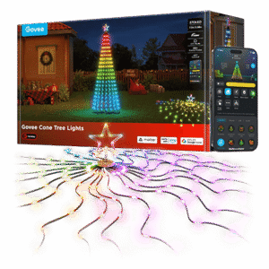 Best Local-Only Christmas Lights for Home Assistant: Govee Cone Tree Lights