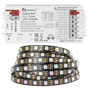 Best Local-Only Christmas Lights for Home Assistant: Zigbee LED Controller with WS2812B LED Strip