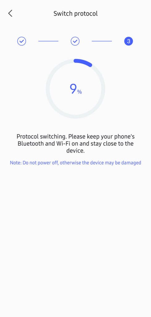 Aqara FP300 Switch Protocol Step 4