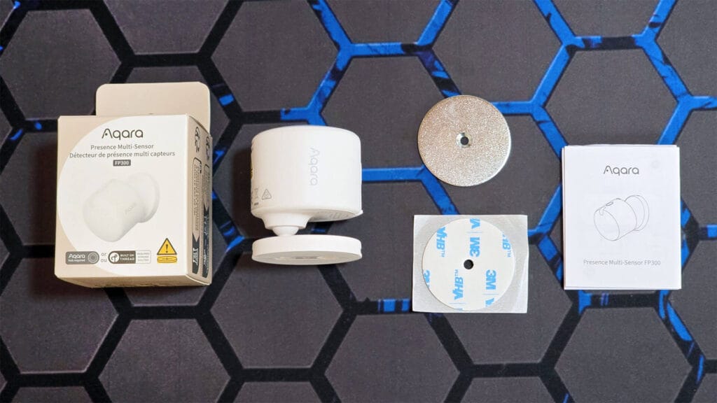 Aqara FP300 Presence Multi-Sensor Review SmartHomeScene: Package Contents