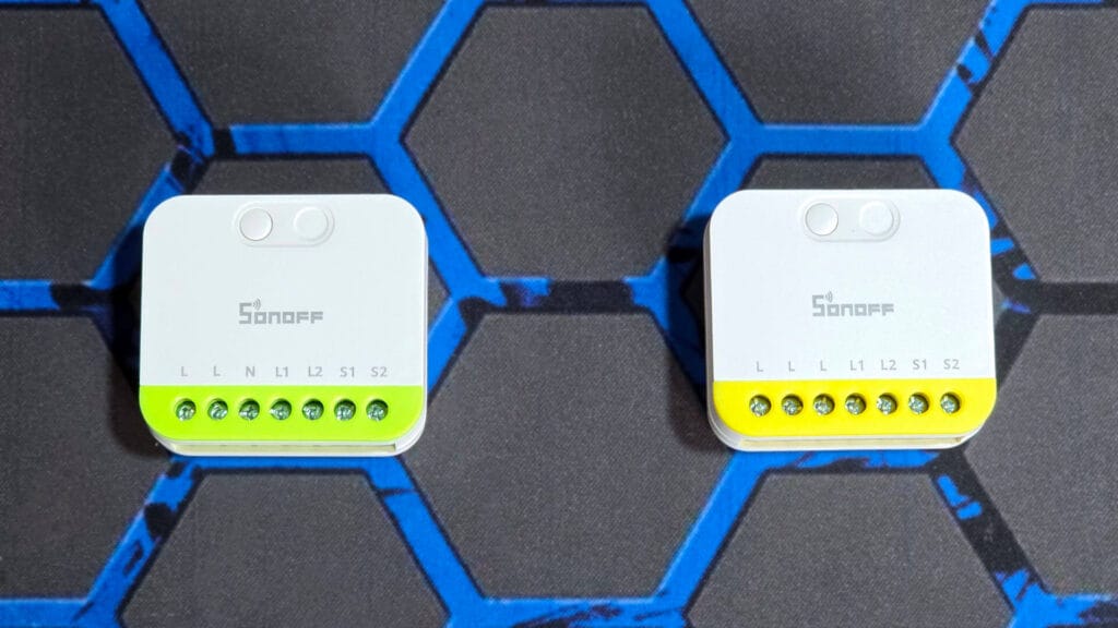 Sonoff MINI DUO & MINI DUO-L Zigbee Switch Modules Review SmartHomeScene Top View