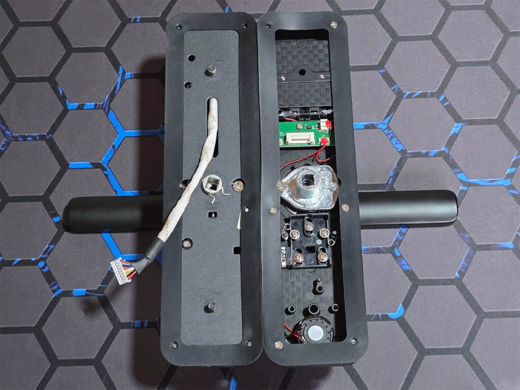 Zemismart A270 Zigbee Door Lock Back View