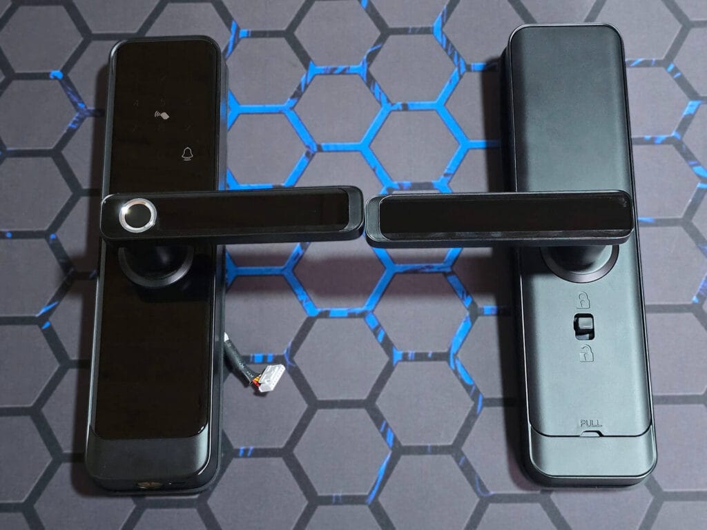 Zemismart A270 Zigbee Door Lock Front View of Lock