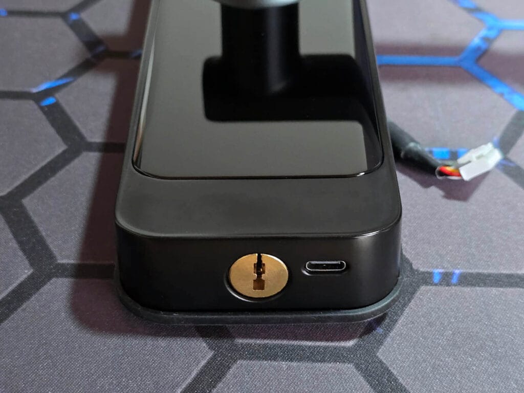 Zemismart A270 Zigbee Door Lock Keyhole