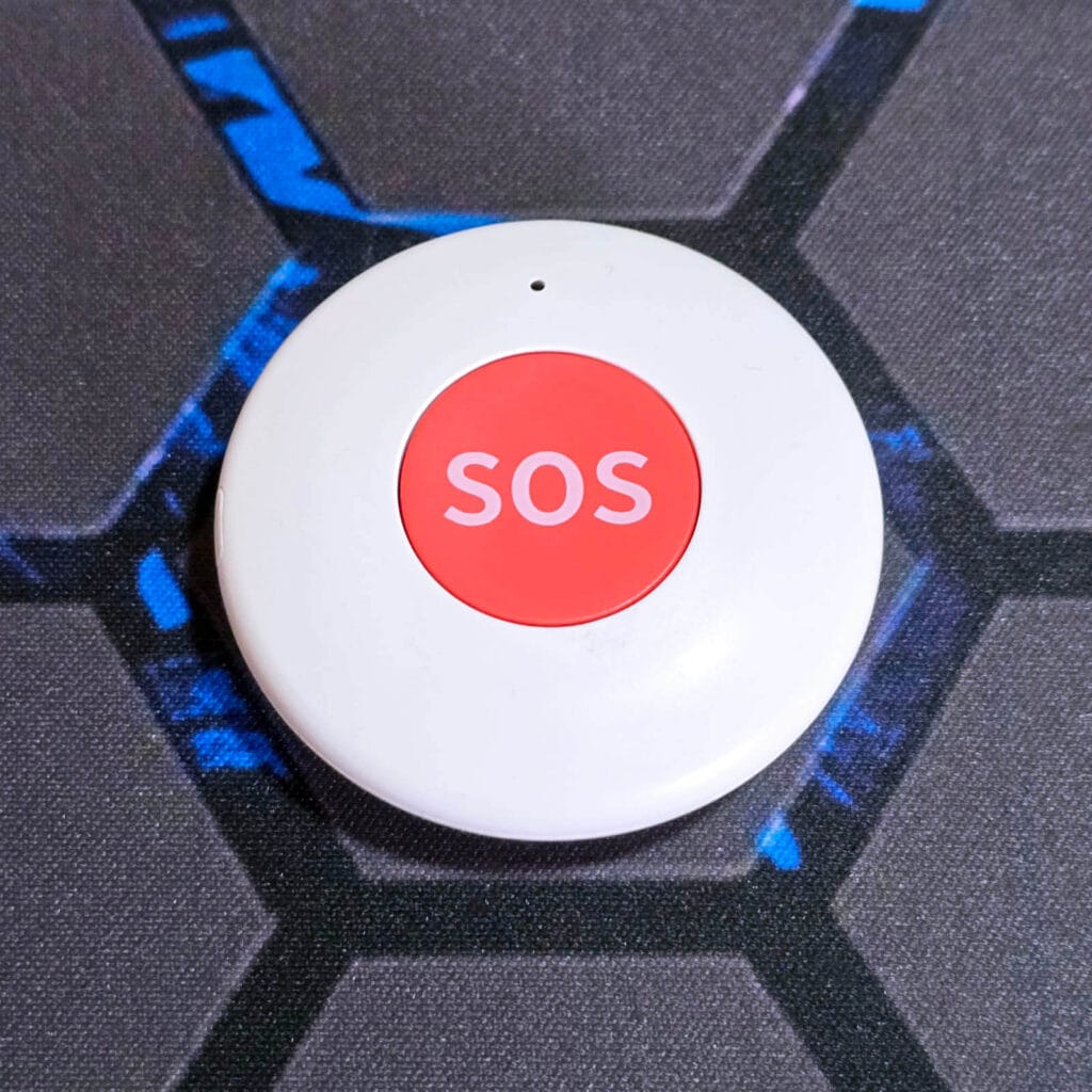 Tuya Zigbee SOS Smart Button Review Top View