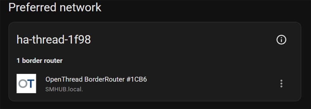 SMLight SMHUB Nano MG24 Running OTBR