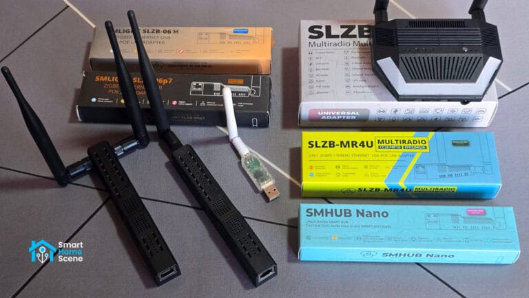 SMLight Coordinators on Table