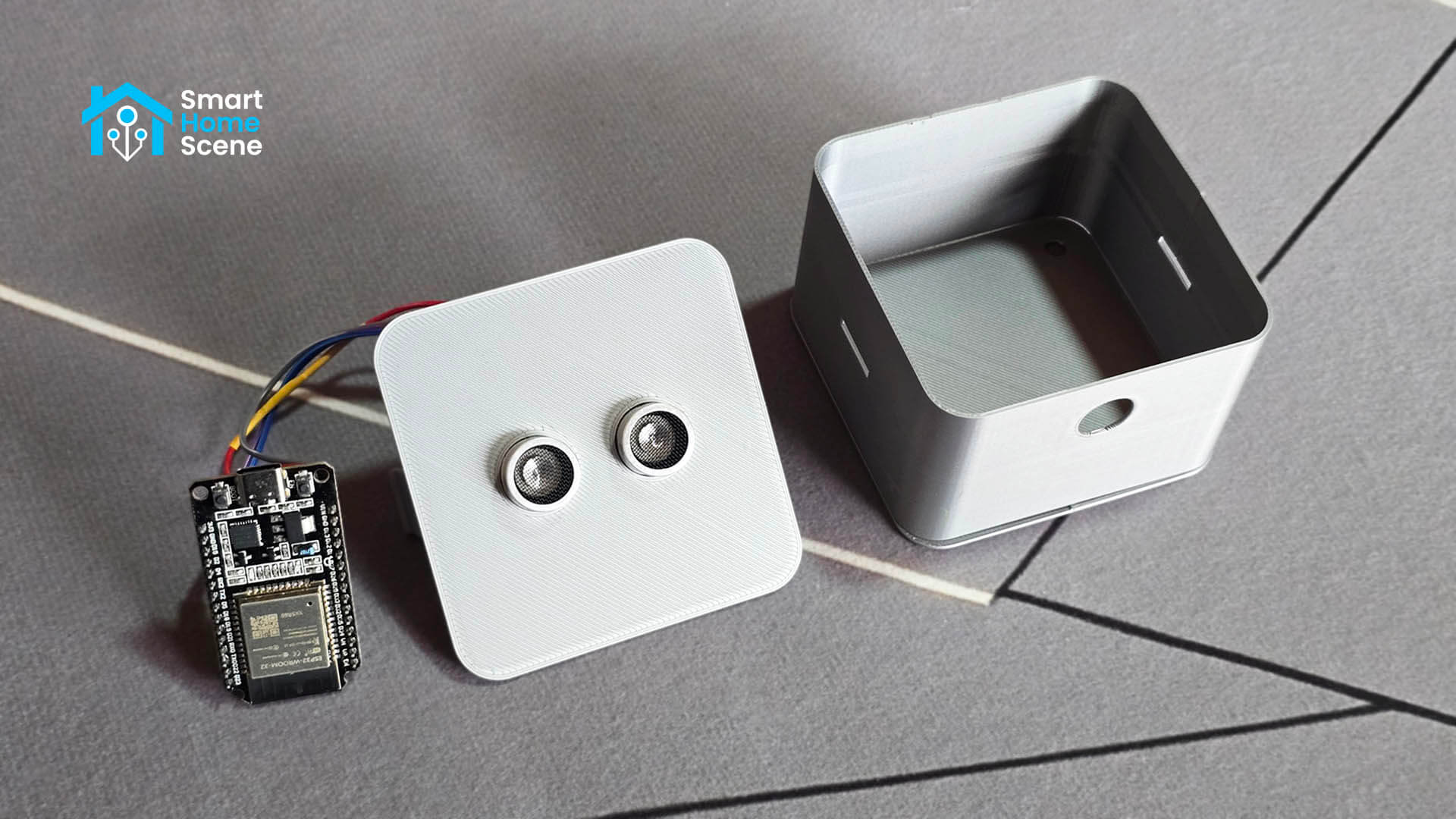 DIY Pellet Level Sensor ESPHome - Home Assistant Hero image