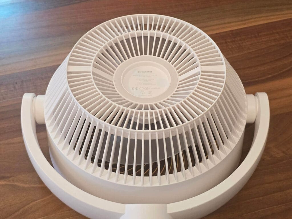 SwitchBot Standing Circulator Fan Blades Head Back