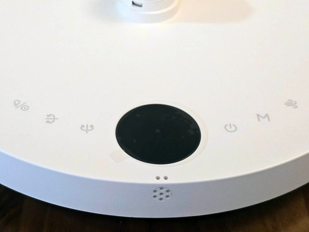 SwitchBot Standing Circulator Fan Base Buttons