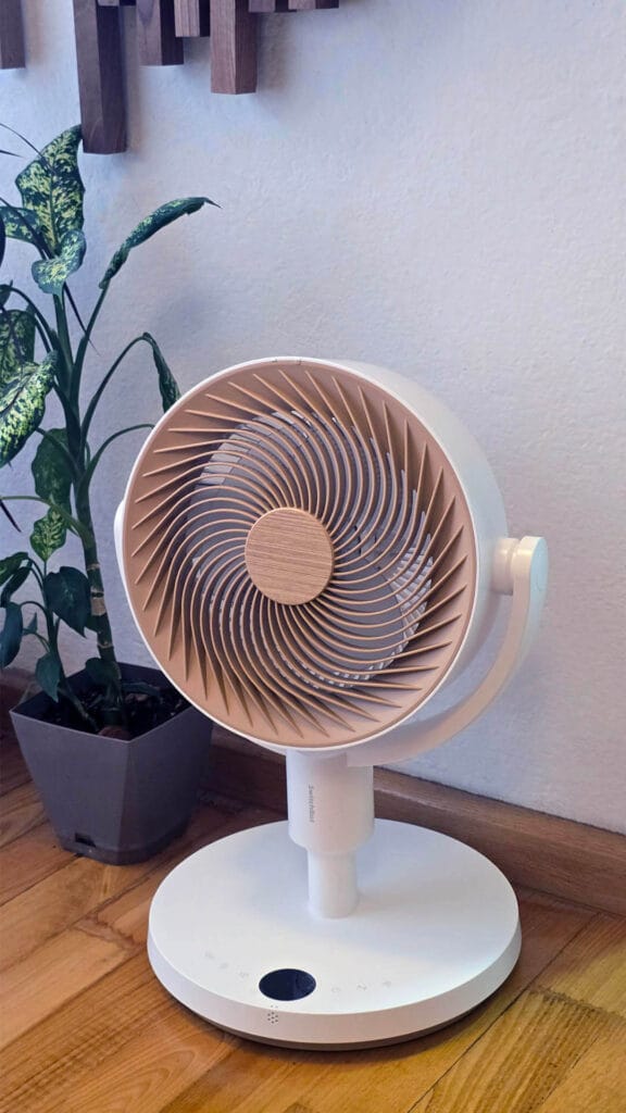 SwitchBot Standing Circulator Fan Level 1 Height