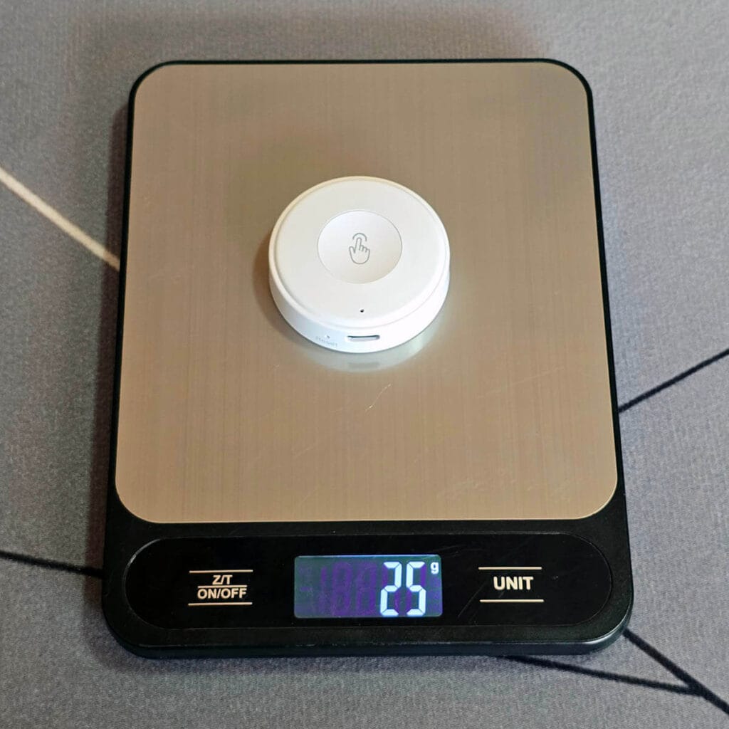 Carmela Zigbee Smart Button Weight