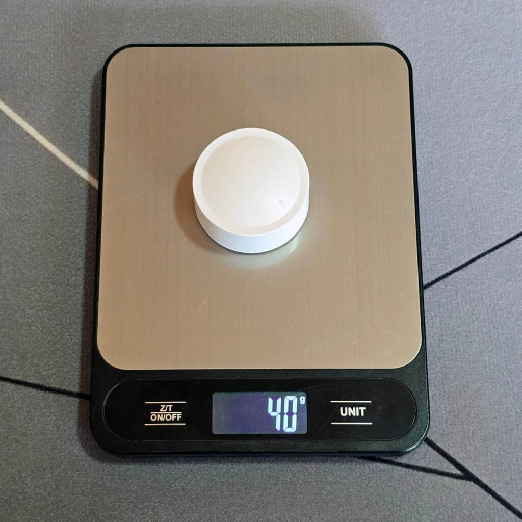 Livia Zigbee Smart Button Weight