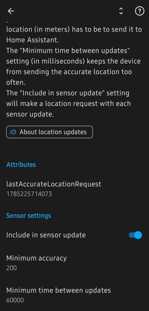 Single Accurate Location Sensor in Home Assistant