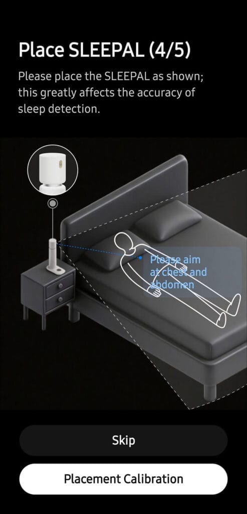 Sleepal AI Lampp App Pairing Step 6