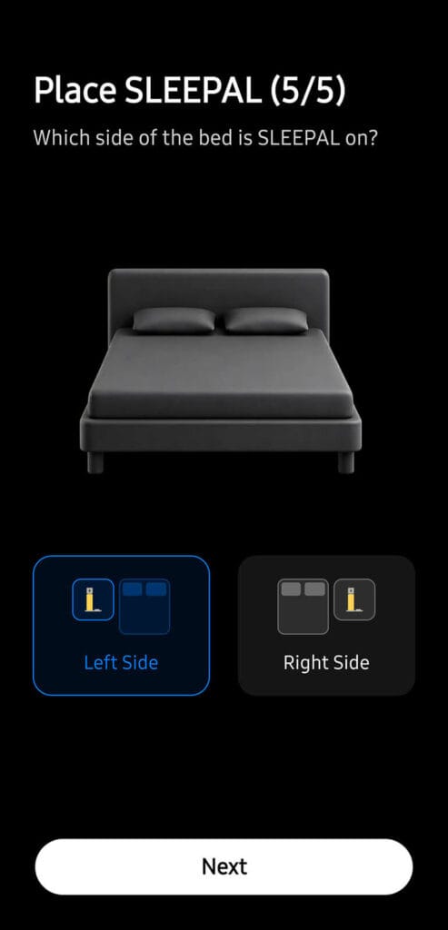 Sleepal AI Lampp App Pairing Step 7