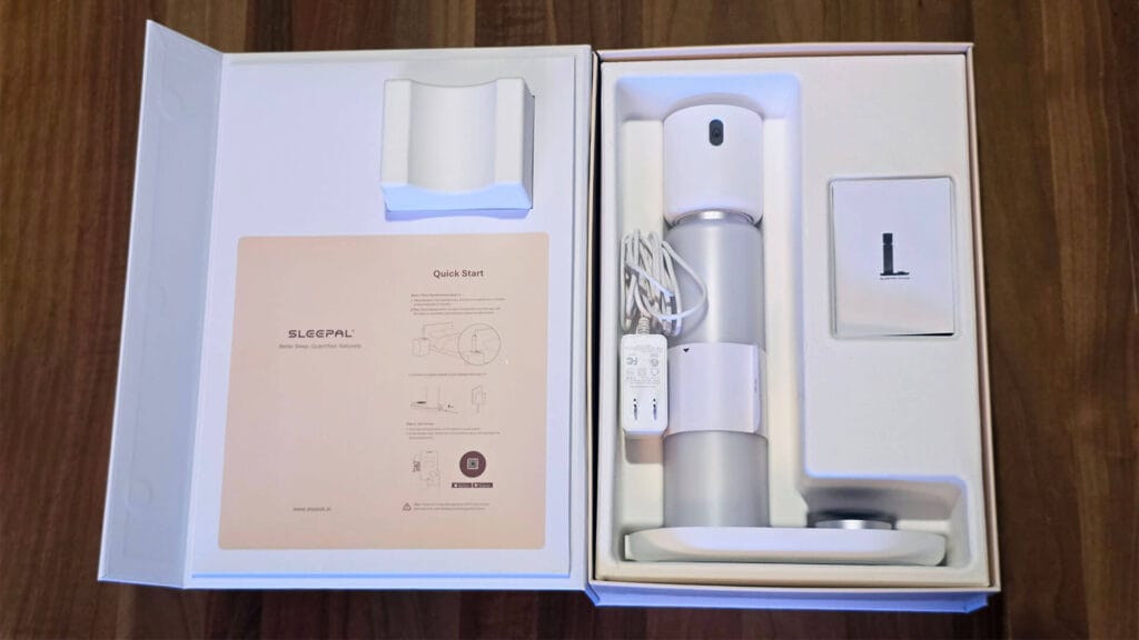 Sleepal AI Lamp Package Contents