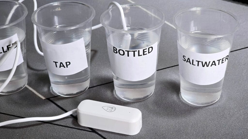 Tuya Zigbee 7-in-1 Water Quality Sensor Bottled Water Test