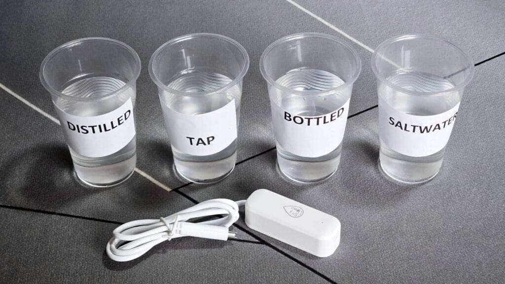 Tuya Zigbee 7-in-1 Water Quality Sensor 4 Types of Water Test