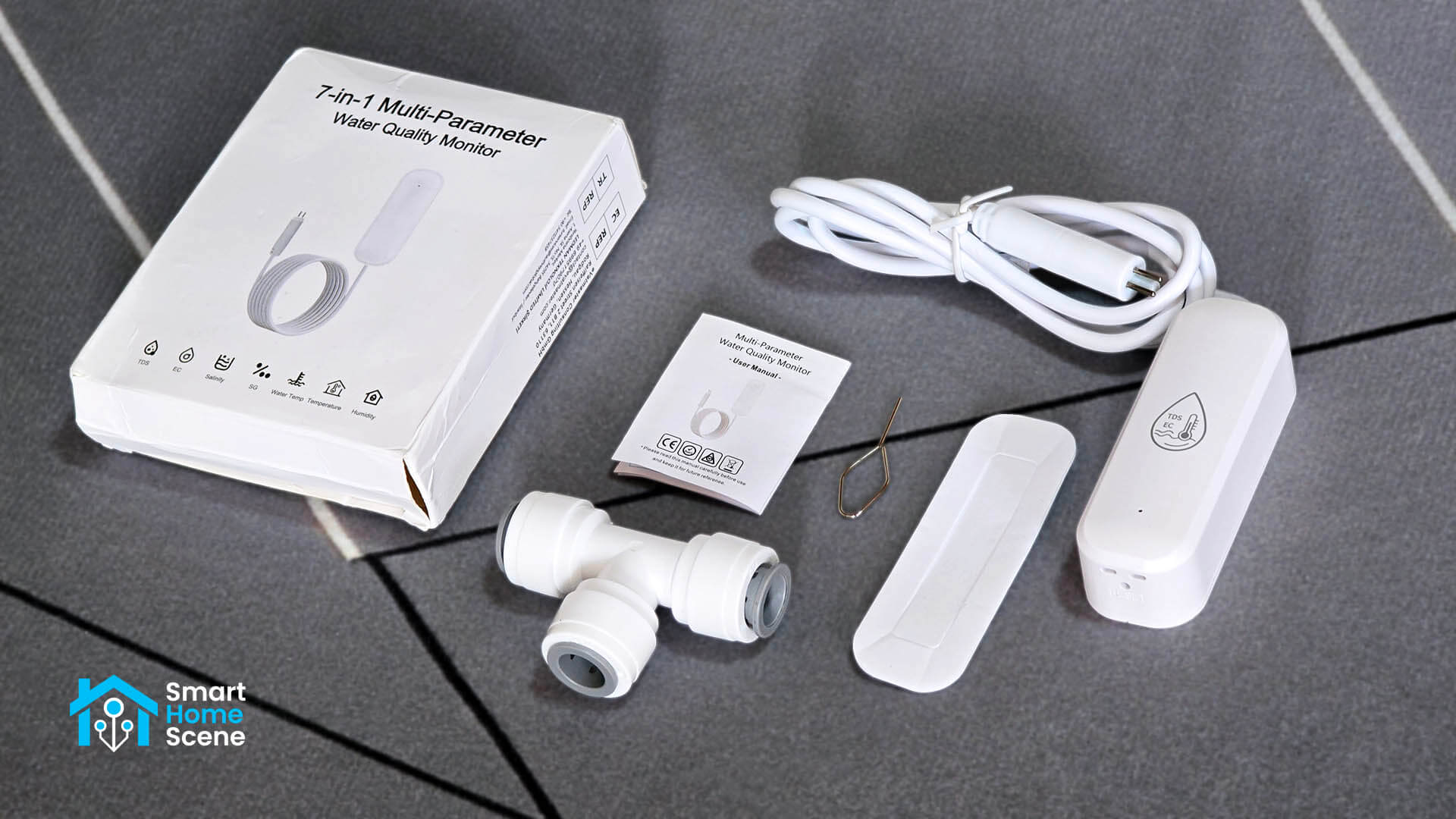 Tuya Zigbee 7-in-1 Water Quality Sensor Review by SmartHomeScene