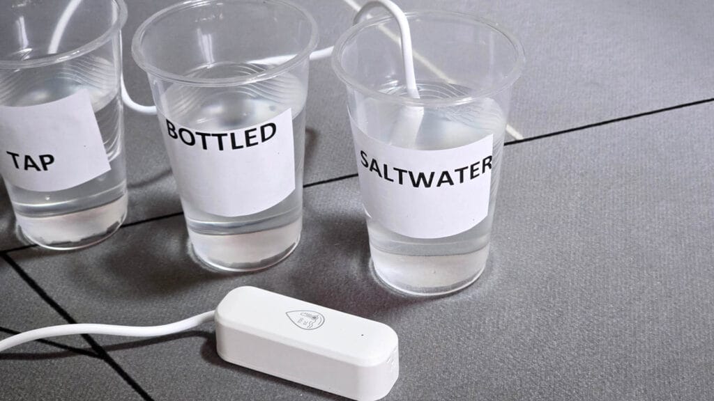 Tuya Zigbee 7-in-1 Water Quality Sensor Salwater Test