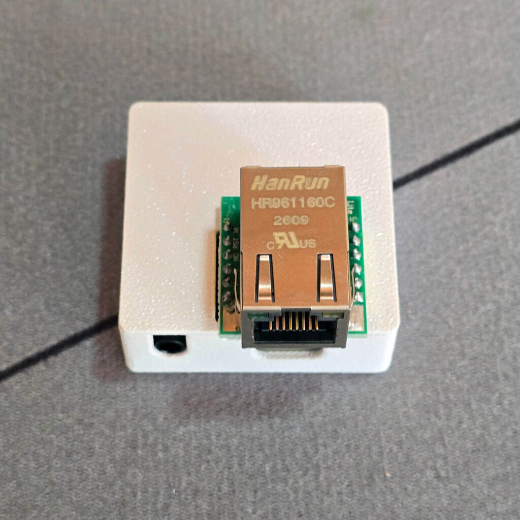 Apollo Automation CAST-1 Review SmartHomeScene: Case Bottom with LAN Addon