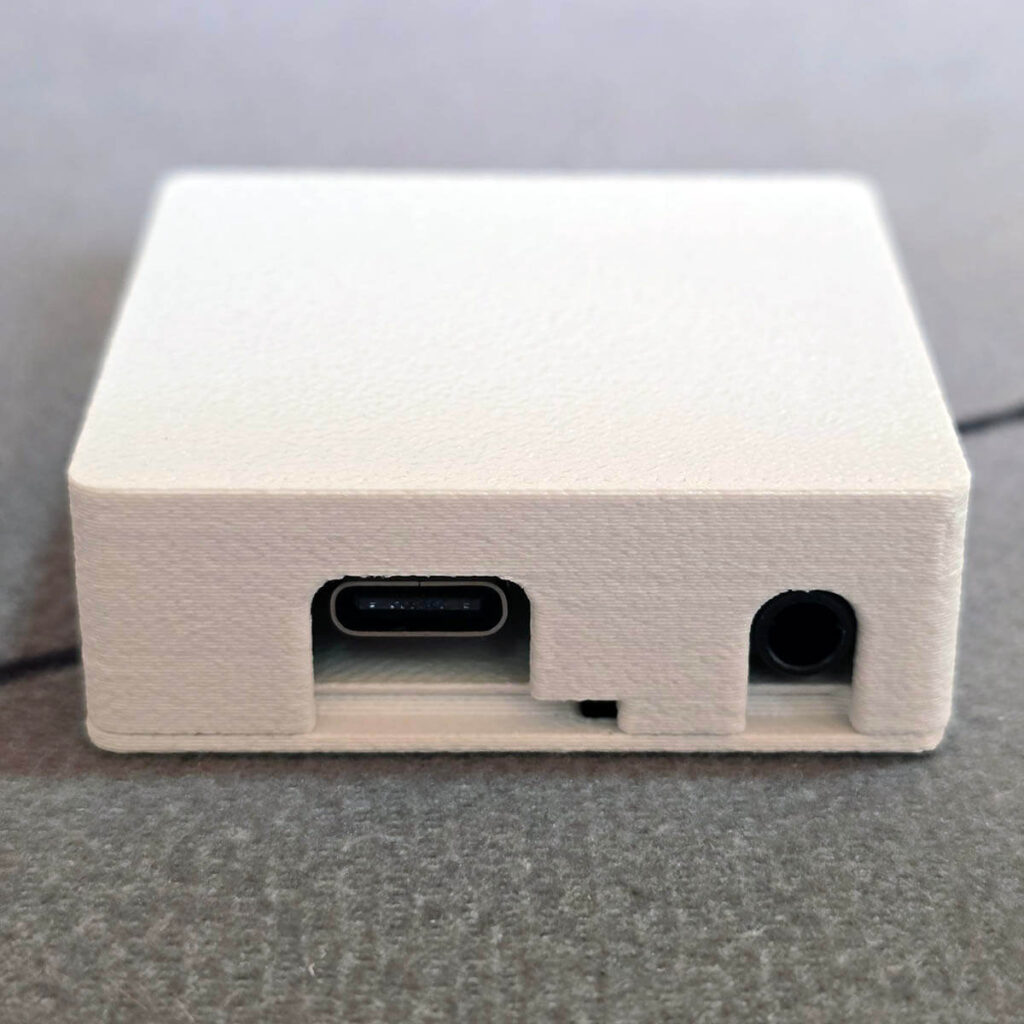Apollo Automation CAST-1 Review SmartHomeScene: Case Side (ports)
