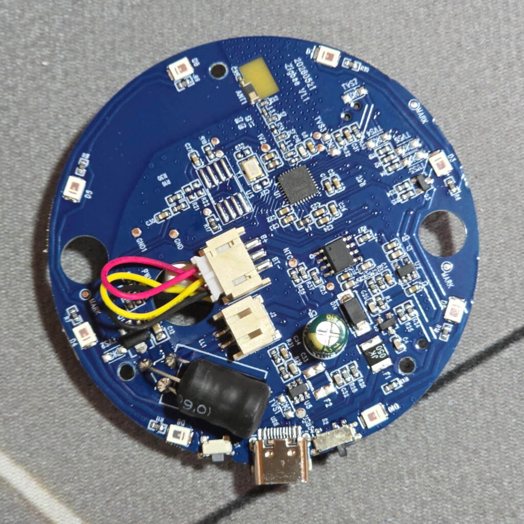 Sonoff Zigbee Siren SNZB-09P PCB Top