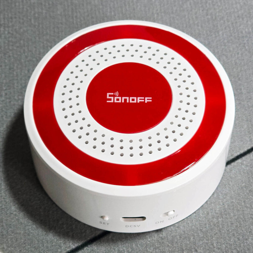 Sonoff Zigbee Siren SNZB-09P Top